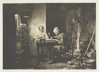 Kun päivän työ on tehty tekijältä Henry Peach Robinson