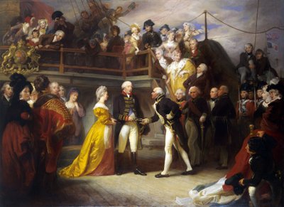 Kuningas Yrjö III:n vierailu (1738-1820) tekijältä Henry Perronet Briggs