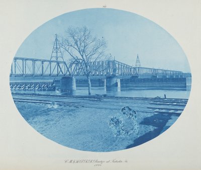 C.M. & St. Louis P. RR -silta Sabulassa, Ia. tekijältä Henry Peter Bosse
