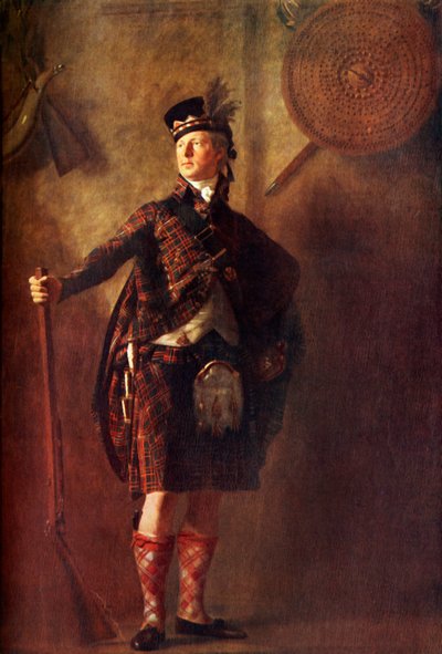 "Eversti Alastair MacDonell of Glengarry", 1812, 1924. tekijältä Henry Raeburn