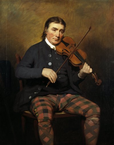Niel Gow, 1727-1807. Viulisti ja säveltäjä tekijältä Henry Raeburn