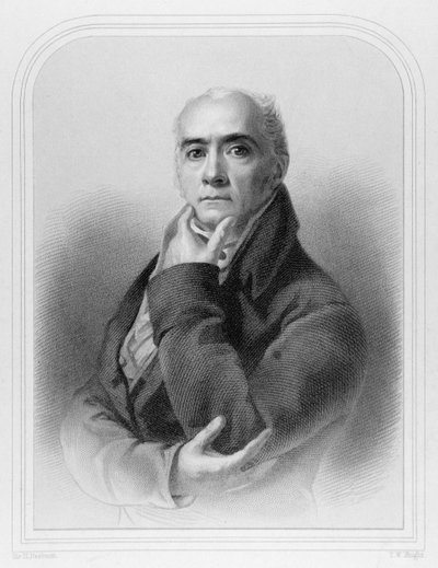 Sir Henry Raeburnin (1756-1823) muotokuva, kaiverrettu T.W. Knight (katso myös 68024) tekijältä Henry Raeburn