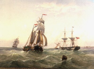 Alukset rannikolla tekijältä Henry Redmore