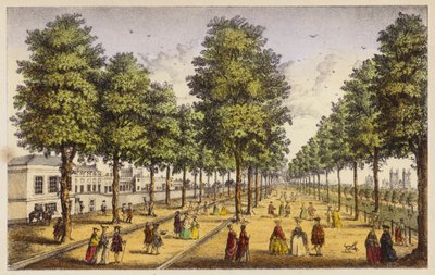 St Jamesin kuninkaallinen palatsi puiston vieressä Lontoossa tekijältä Henry Roberts