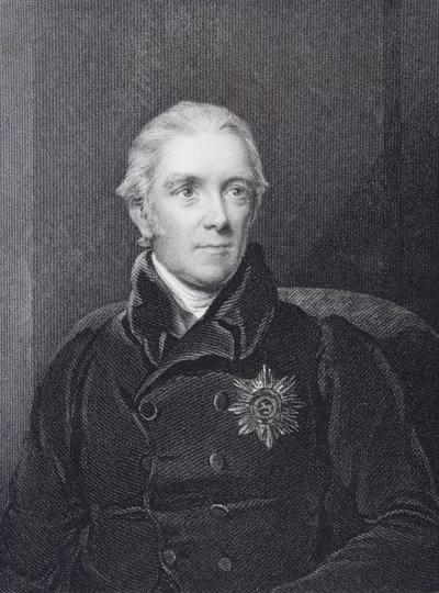 Sir Henry Halford, kaiverrus John Cochran (fl.1821-65) tekijältä Henry Room