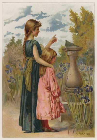 Tunti tunnilta (väri litho) tekijältä Henry Ryland