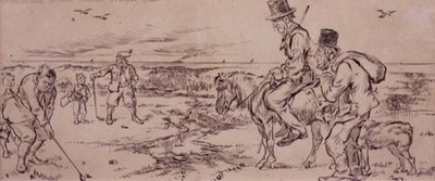 The Difficult Putt, kuvitus 
