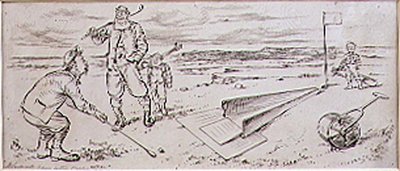 The Guided Golfer, kuvitus 