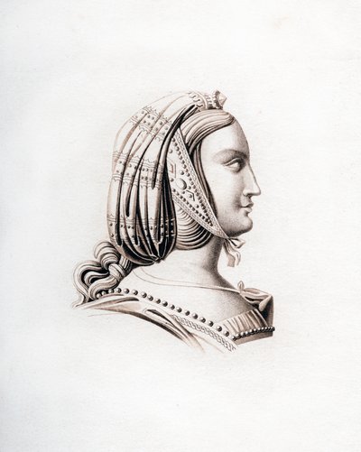 Päähine, 1500-luvun alku, 1843. tekijältä Henry Shaw