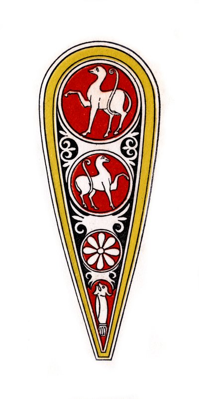 Kilpi, 1100-luku, 1843. tekijältä Henry Shaw