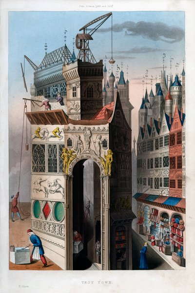 Troy Town, 1498-1515, 1843. tekijältä Henry Shaw