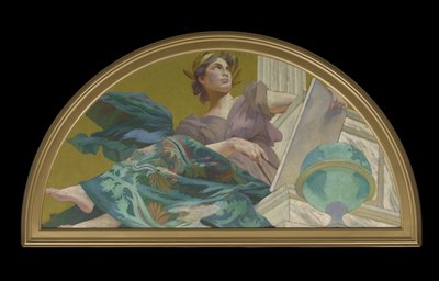 Tähtitieteen muusa, 1893 tekijältä Henry Siddons Mowbray