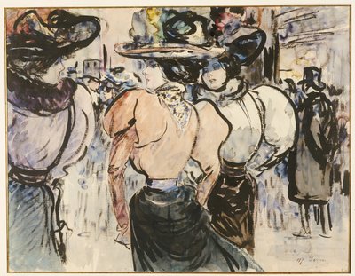 Elegant Ladies in the Street tekijältä Henry Somm