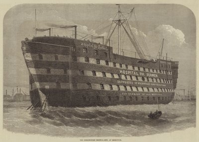 Dreadnoughtin sairaalalaiva Greenwichissä tekijältä Henry Spernon Tozer
