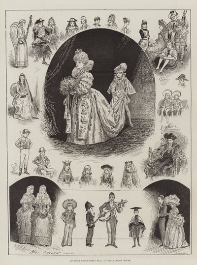 Nuorten naamiaisjuhlat Mansion Housessa tekijältä Henry Stephen Ludlow