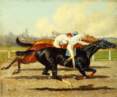 Galilea, Dobbins ja Domino juoksevat tulevaisuuden panoksissa, Belmont Park tekijältä Henry Stull