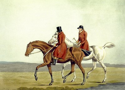 Going Home, meltonilaiset sellaisina kuin he olivat, The Meltoniansista, kaivertanut George Hunt tekijältä Henry Thomas (after) Alken