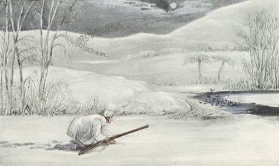 Myttonin villien ankkojen ammunta (litografia) tekijältä Henry Thomas (after) Alken