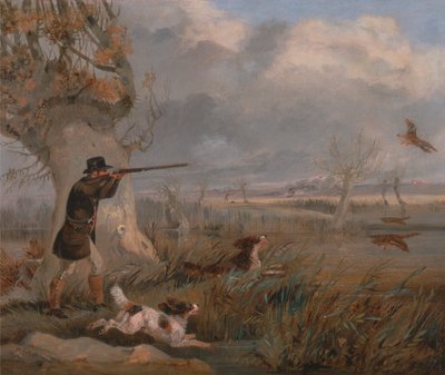 Ankan ammunta tekijältä Henry Thomas Alken