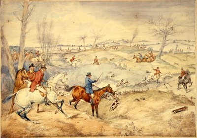 Metsästyskohtaukset: Tally-Ho tekijältä Henry Thomas Alken