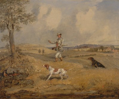 Partridge Ammunta, n. 1825. tekijältä Henry Thomas Alken