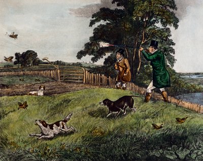 Peltopyyn metsästys tekijältä Henry Thomas Alken
