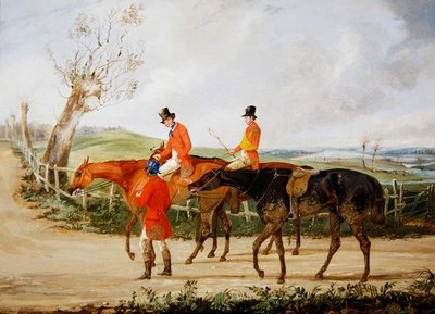 Paluu kotiin (öljy kankaalle) tekijältä Henry Thomas Alken