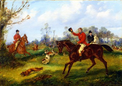 Löytö, noin 1840 tekijältä Henry Thomas Alken