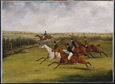 Grand Leicestershiren estejuoksu, 12. maaliskuuta 1829: Kentästä tulee valittu tekijältä Henry Thomas Alken