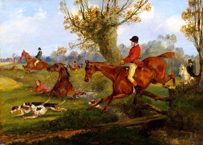 Waterjump, noin 1840 tekijältä Henry Thomas Alken
