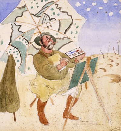 John Singer Sargentin maalaus tekijältä Henry Tonks