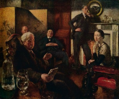 Lauantai-ilta laaksossa, 1928-9 tekijältä Henry Tonks
