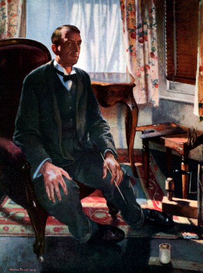 Omakuva, 1909, 1926 tekijältä Henry Tonks