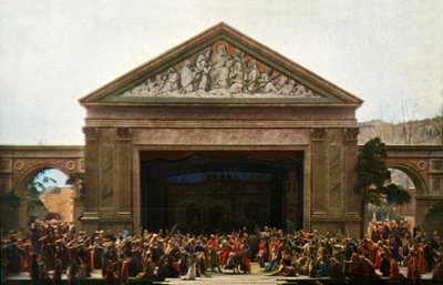 Saapuminen Jerusalemiin, 1922. tekijältä Henry Traut