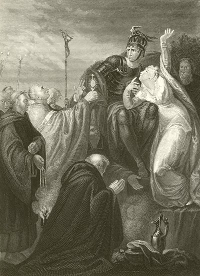 Pyhä Augustinus ennen Ethelbertusta tekijältä Henry Tresham