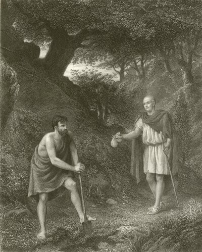Timon ja Flavius tekijältä Henry Wallis