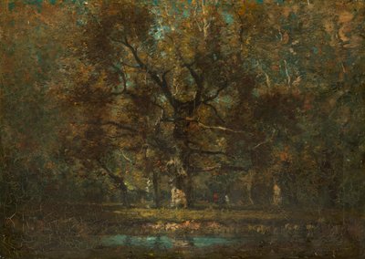 Oak Tree, 1895. tekijältä Henry Ward Ranger