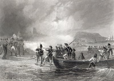 Ranskan laivaston yritys laskeutua Bantry Baylle Corkissa vuonna 1796 tekijältä Henry Warren