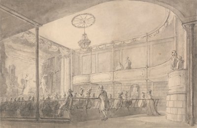 Brandenburgin taloteatterin sisustus, Hammersmith tekijältä Henry Wigstead