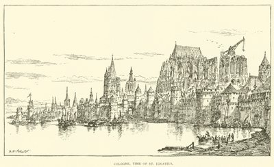 Köln, Pyhän Ignatiuksen aika (kaiverrus) tekijältä Henry William Brewer