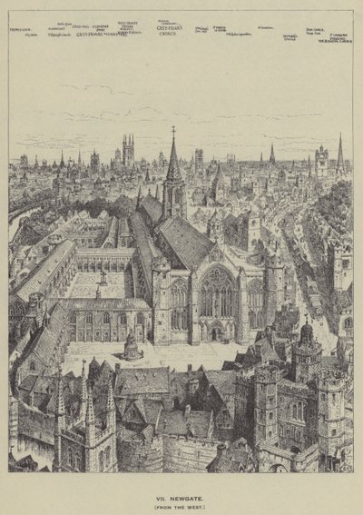 Newgate, lännestä tekijältä Henry William Brewer