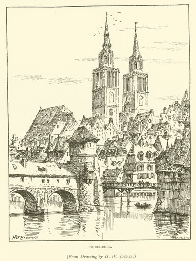 Nürnberg (kaiverrus) tekijältä Henry William Brewer