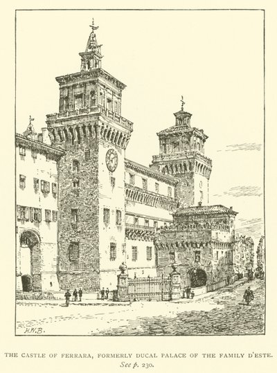 Ferraran linna, entinen D