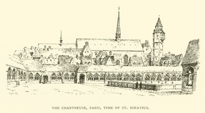 Chartreuse, Pariisi, Pyhän Ignatiuksen aika (kaiverrus) tekijältä Henry William Brewer