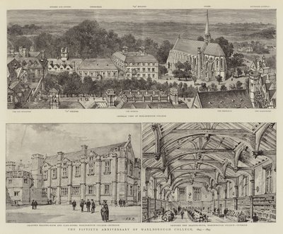 Marlborough Collegen 50. vuosipäivä, 1843-1893 tekijältä Henry William Brewer