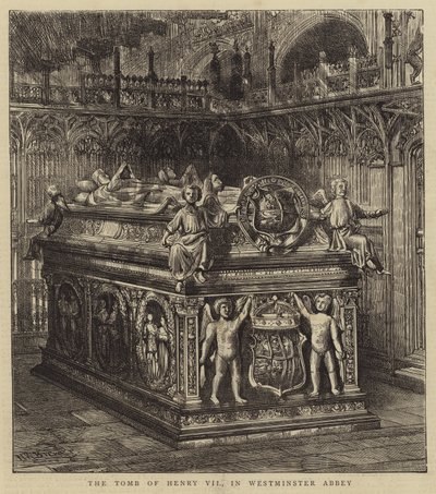Henry VII:n hauta Westminster Abbeyssa tekijältä Henry William Brewer
