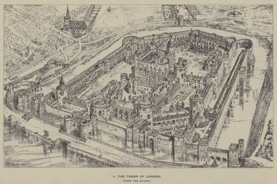 Lontoon Tower, etelästä tekijältä Henry William Brewer