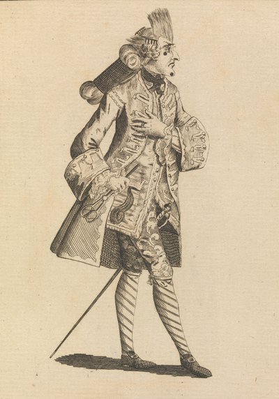 Monsieur Le Frizeur, 21. toukokuuta 1771. tekijältä Henry William Bunbury.