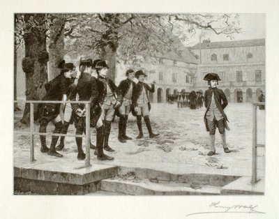 Bonaparte, noviisi, Briennen koulussa tekijältä Henry Wolf