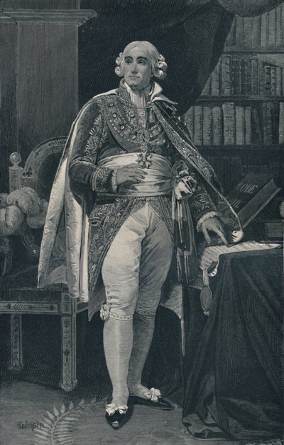 Jean-Jacques-Régis De Cambacérès - Parman herttua, n. 1800, 1896 tekijältä Henry Wolf
